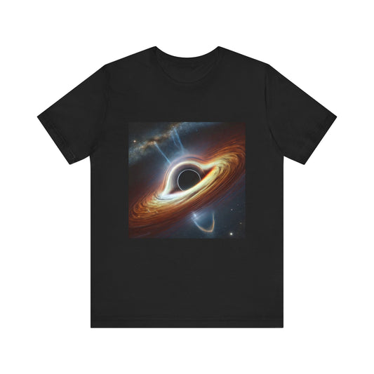 Black Hole Design [Unisex Jersey Short Sleeve Tee]