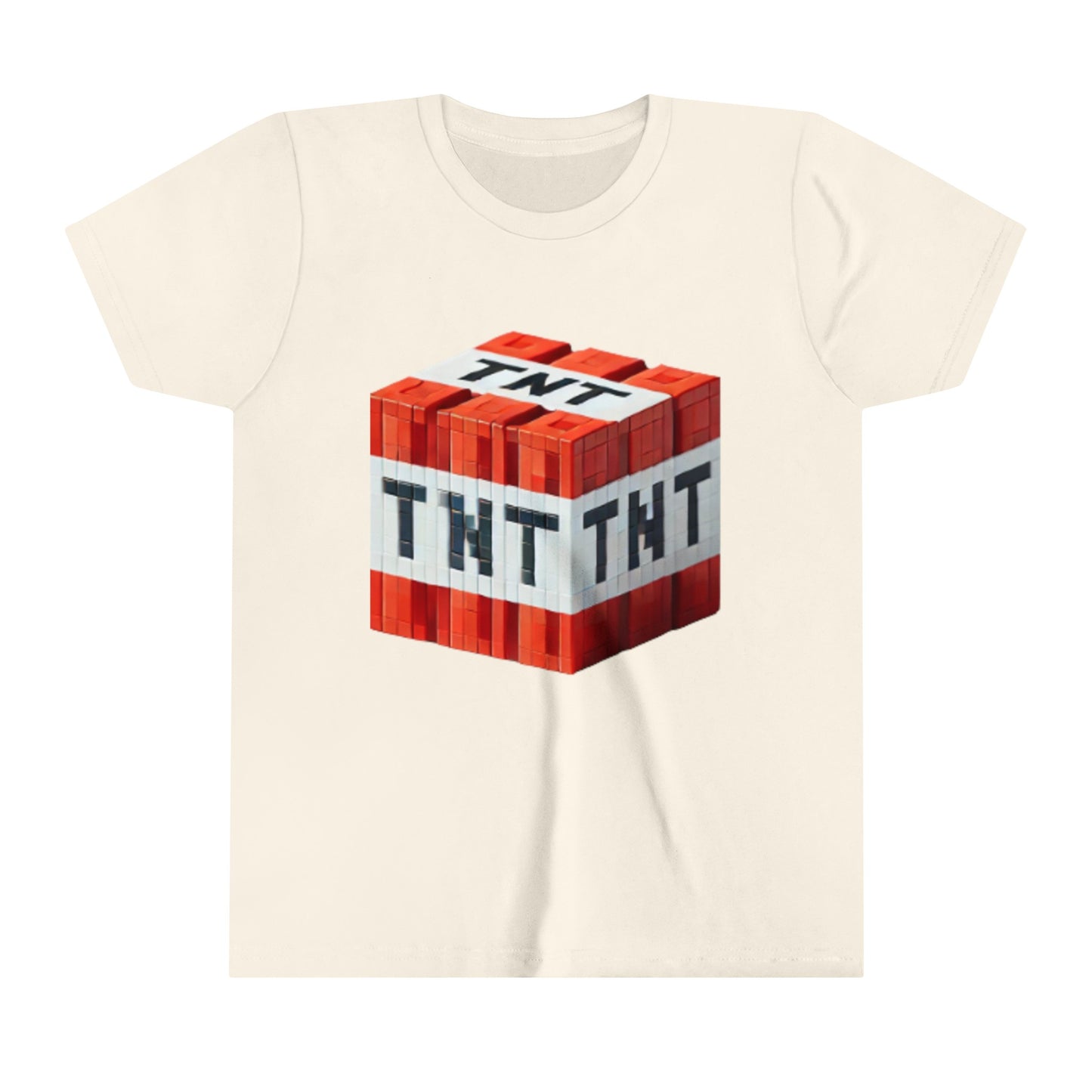 Minecraft TNT Design[Youth Short Sleeve Tee]