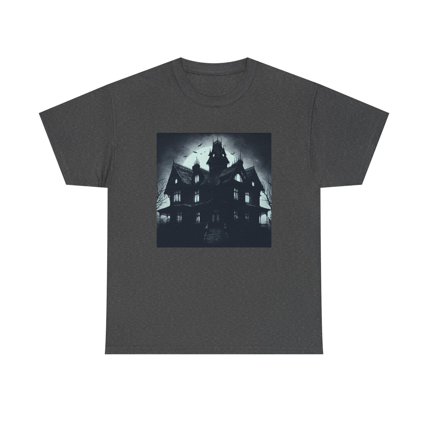 Haunted Glow: Eerie Lights in the Gloom T-Shirt