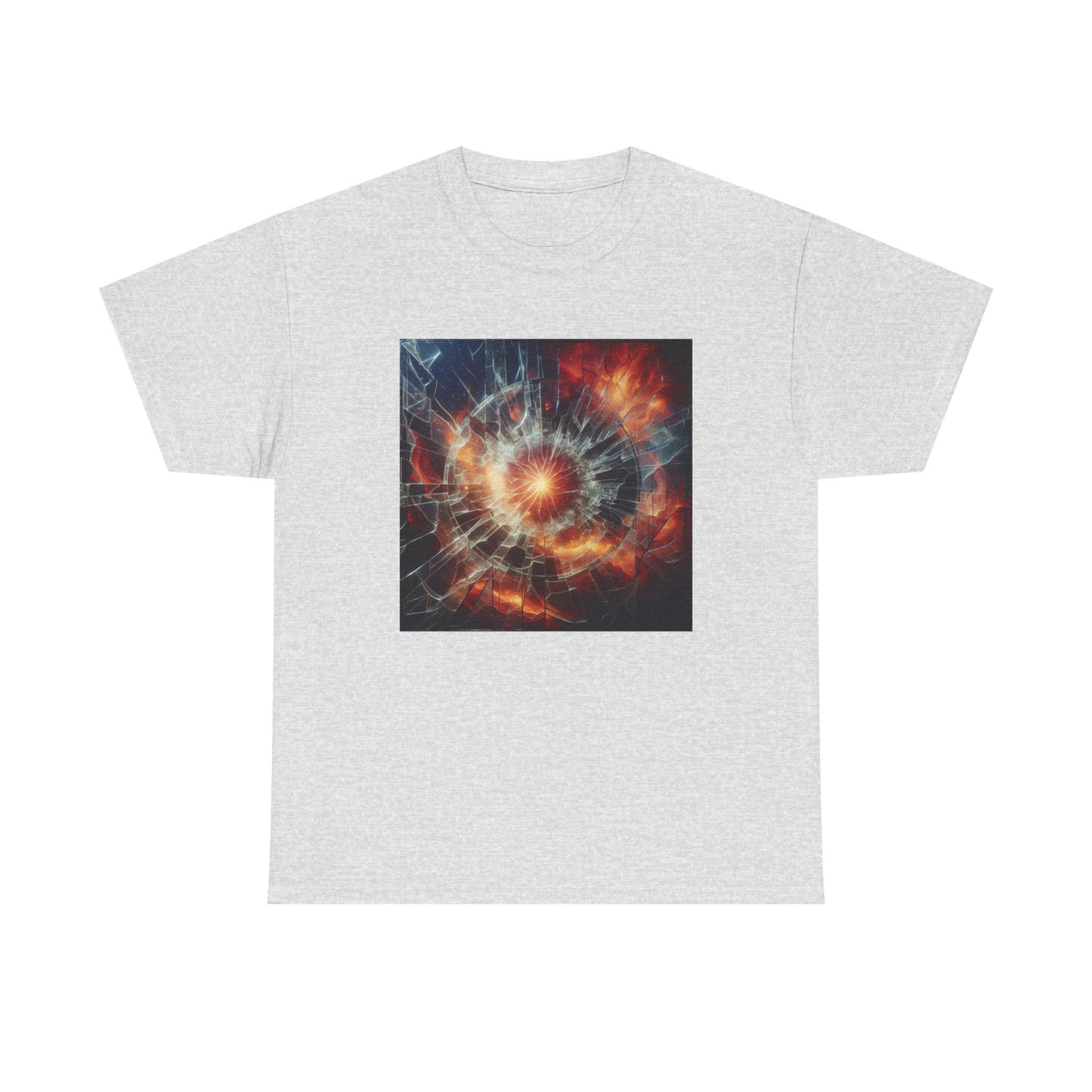Shattered Radiance: Ignite the Fractured Glow T-Shirt