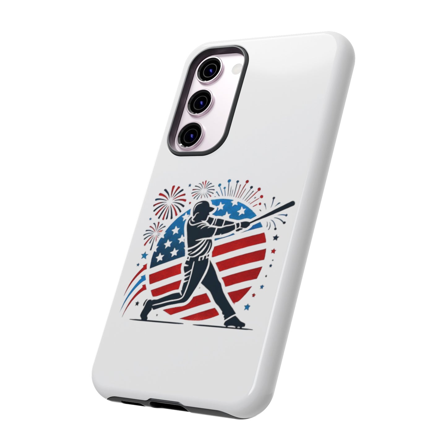 July 4th Baseball design Tough Cases