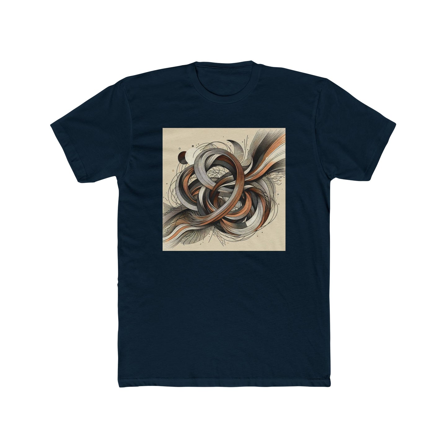 Flowing Lines: Art in Motion Tee T-Shirt