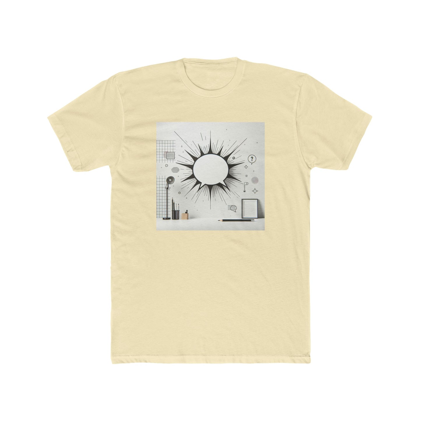 Silent Story: Words Speak Louder Than Faces T-Shirt