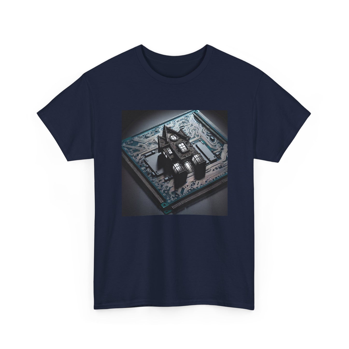 Techno Haunt: Ghostly Circuits of the Night T-Shirt