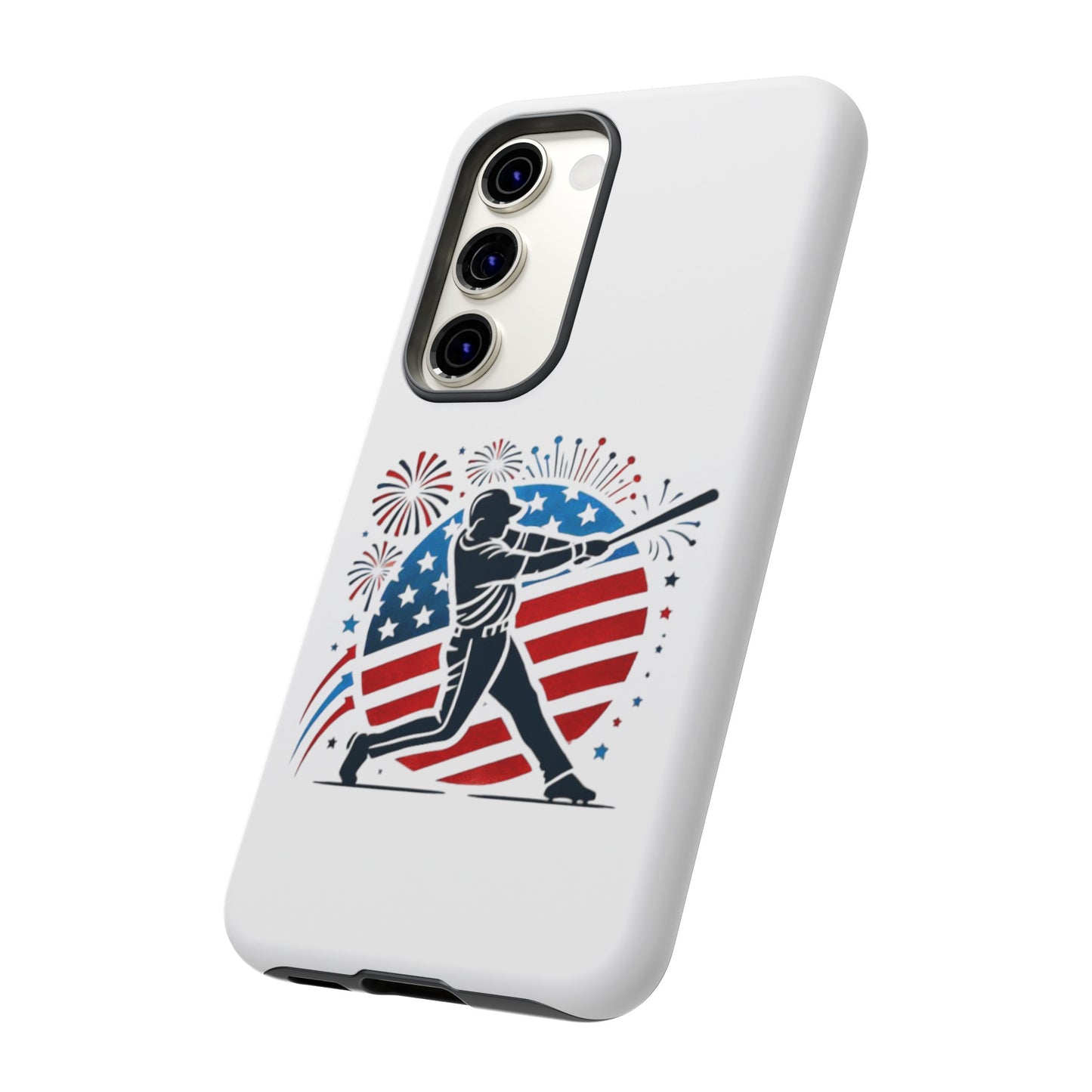 July 4th Baseball design Tough Cases