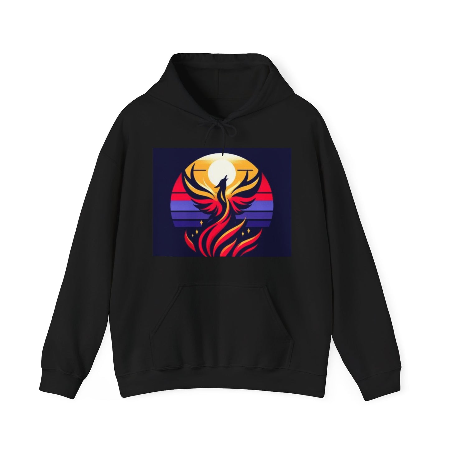 Rising Bird Art [Unisex Heavy Blend™ Hooded Sweatshirt]