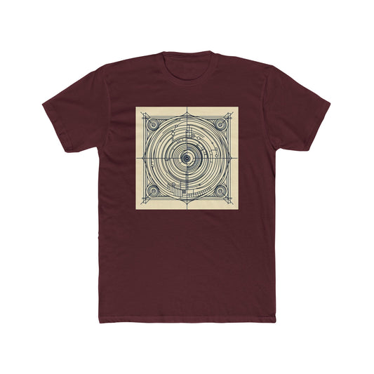 Spiral Symmetry: Geometry's Twirl on Your Tee T-Shirt