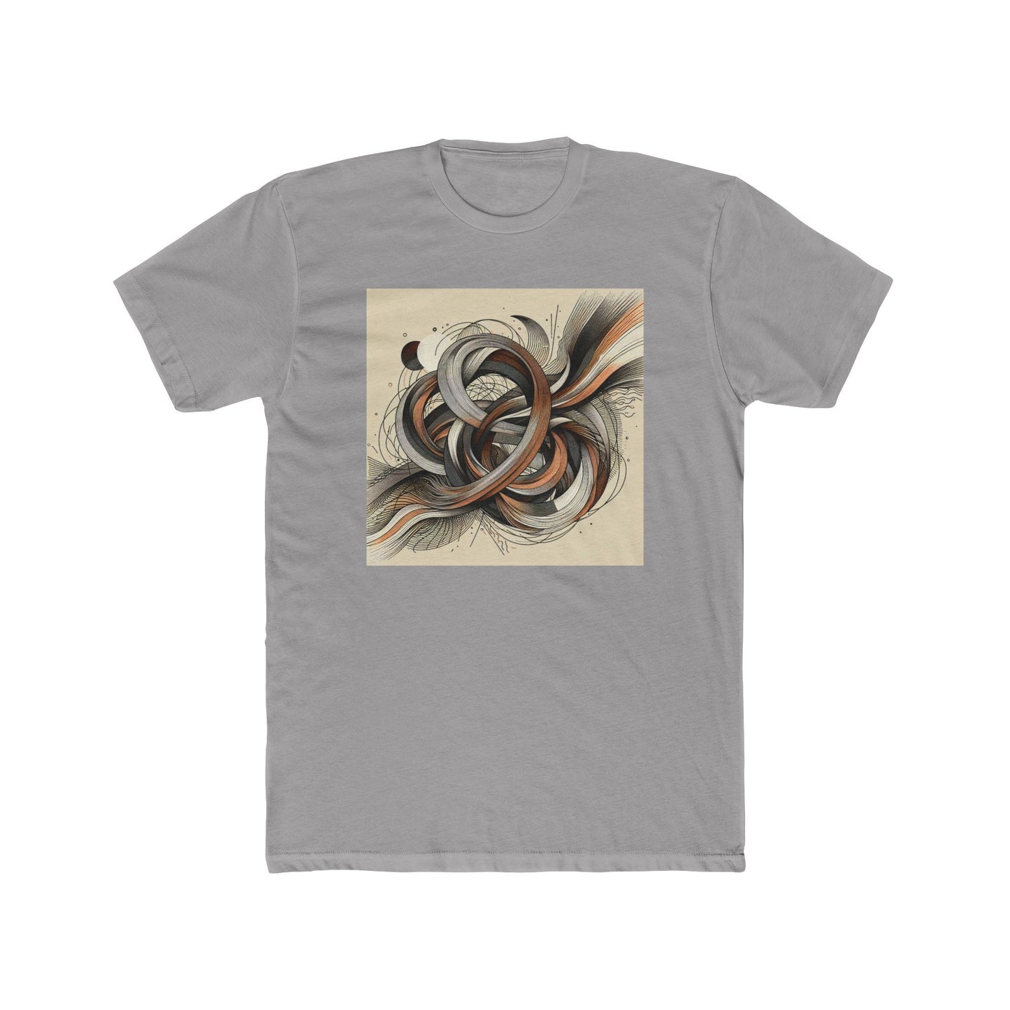 Flowing Lines: Art in Motion Tee T-Shirt