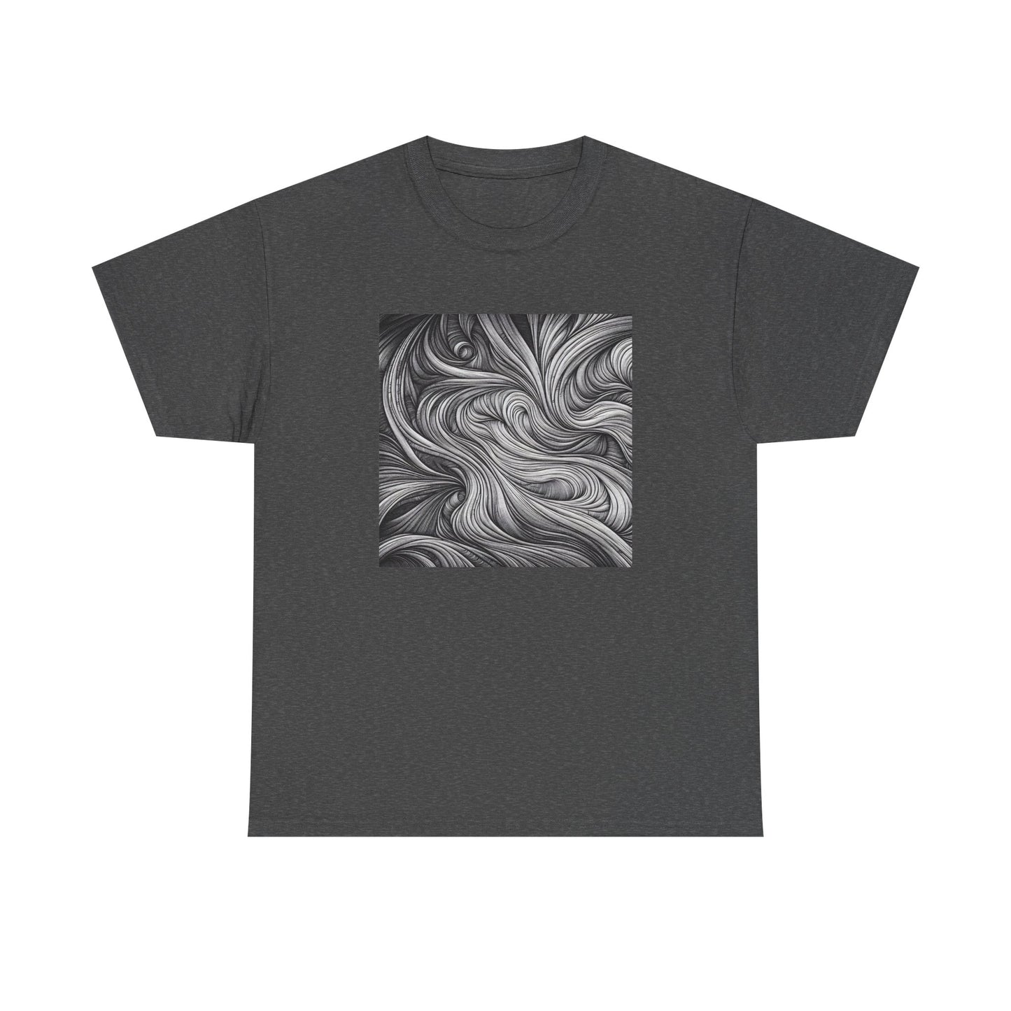 Flowing Lines: Art in Motion, Worn with Style T-Shirt