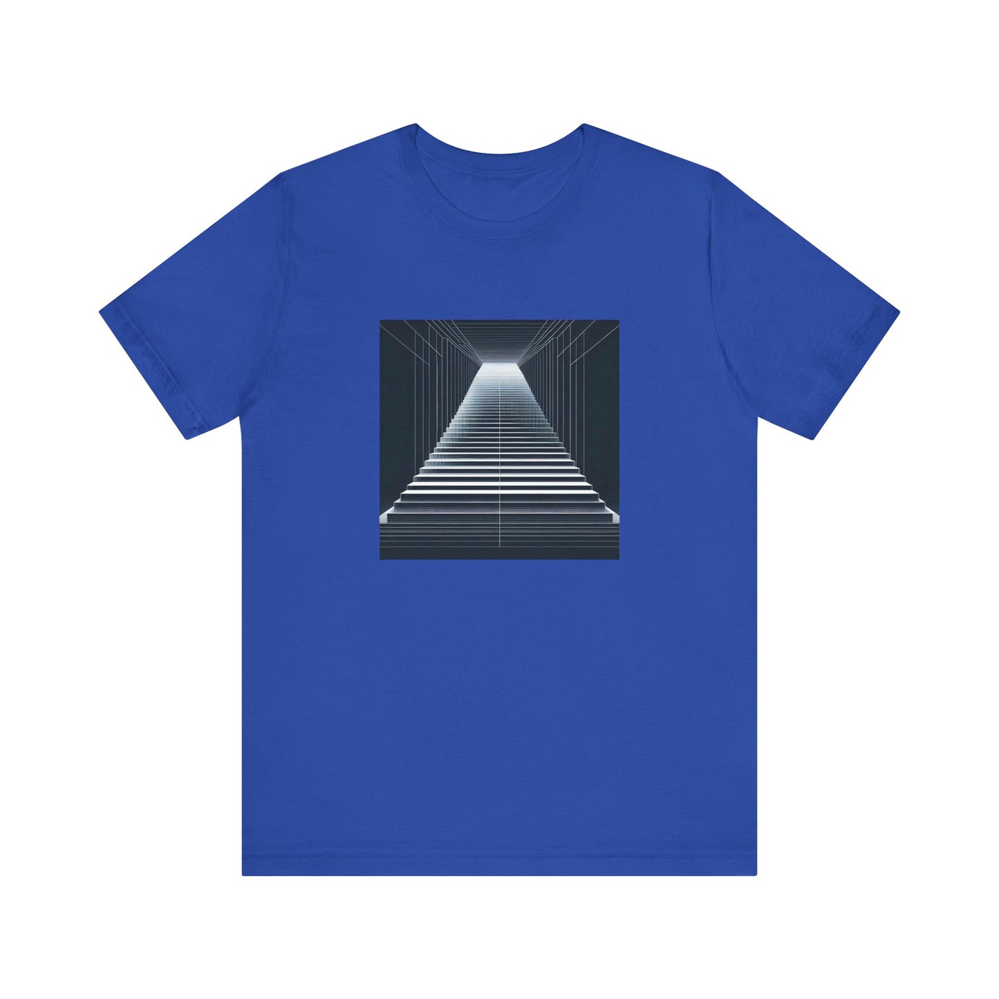 Steps into the Abyss: Vector Darkness Unveiled T-Shirt