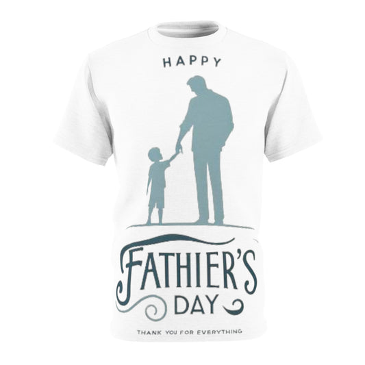 Fathers Day Design [Unisex Cut & Sew Tee (AOP)]