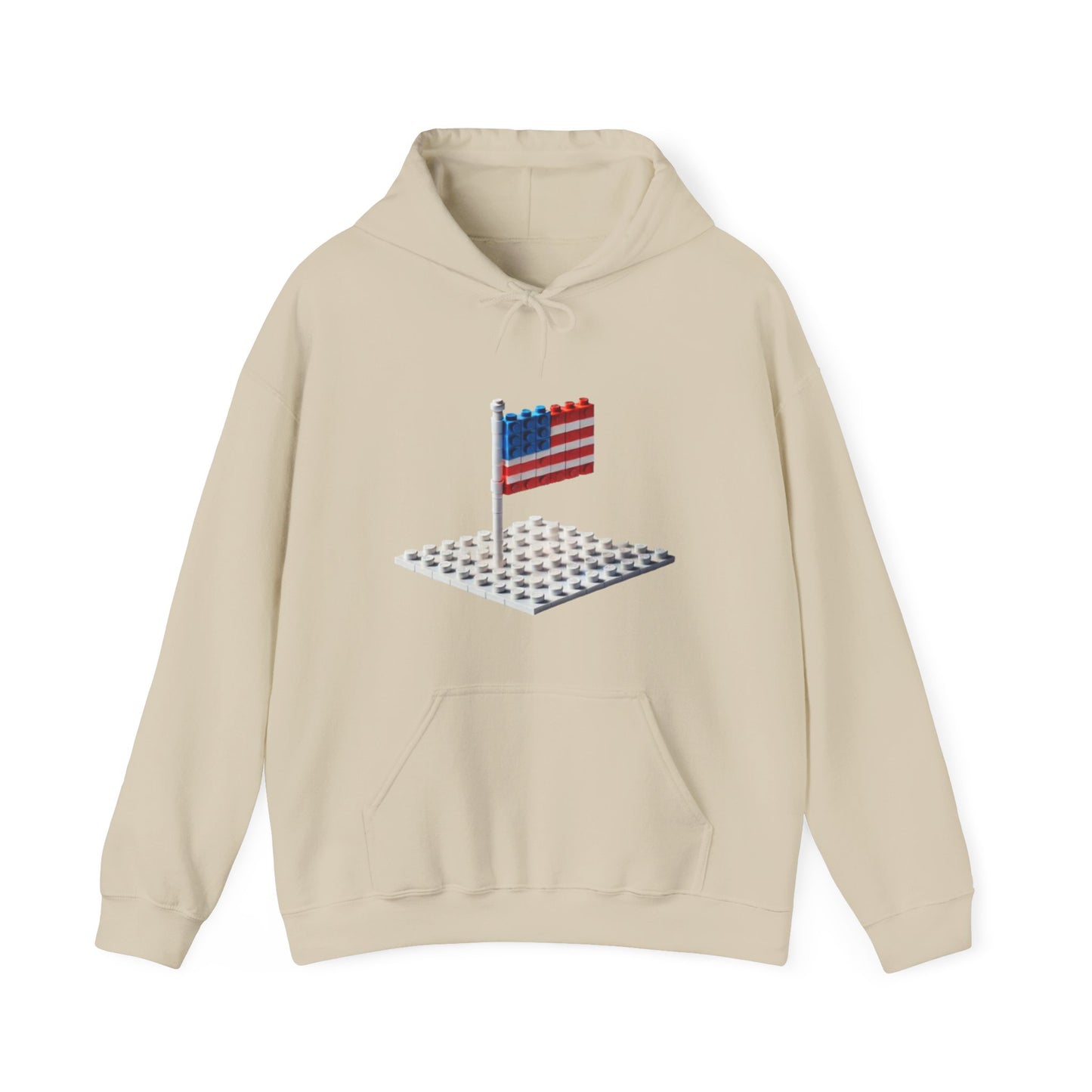 Lego July 4th design [Unisex Heavy Blend™ Hooded Sweatshirt]