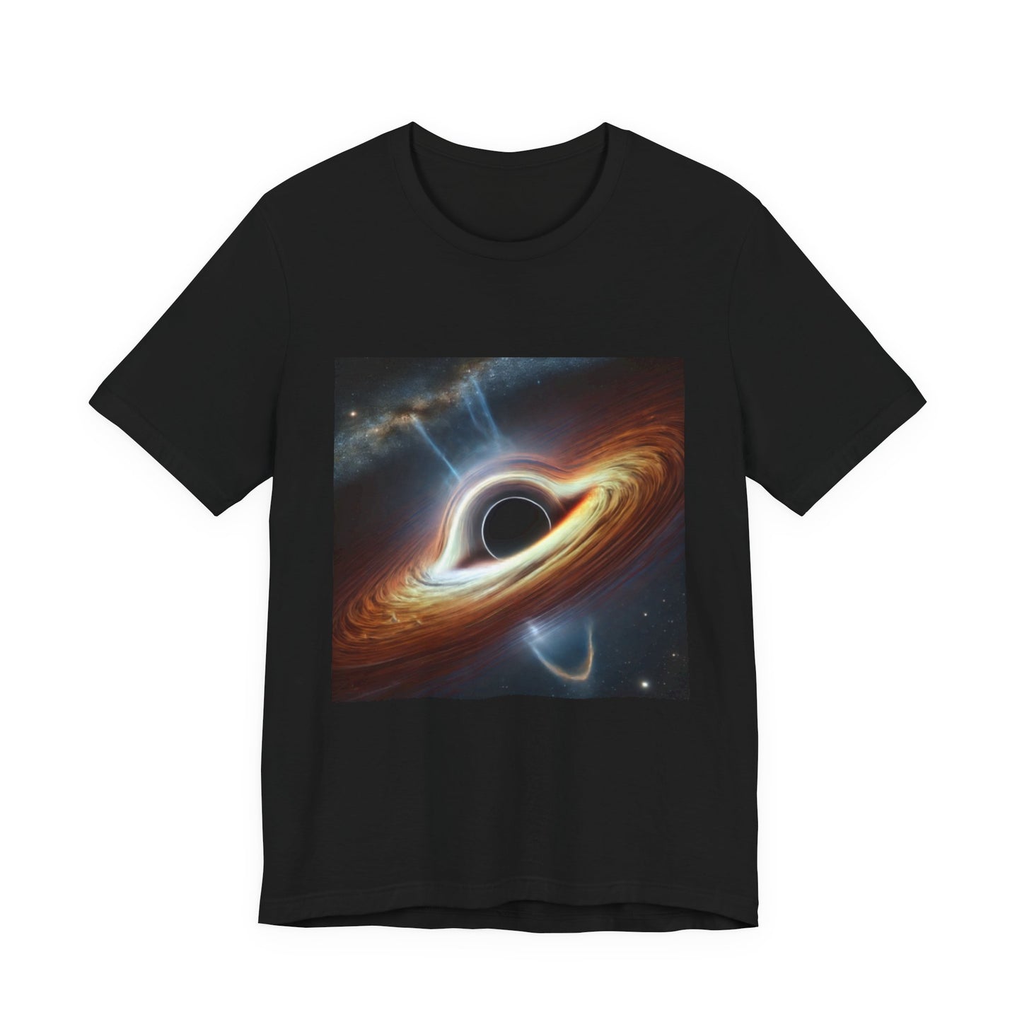 Black Hole Design [Unisex Jersey Short Sleeve Tee]