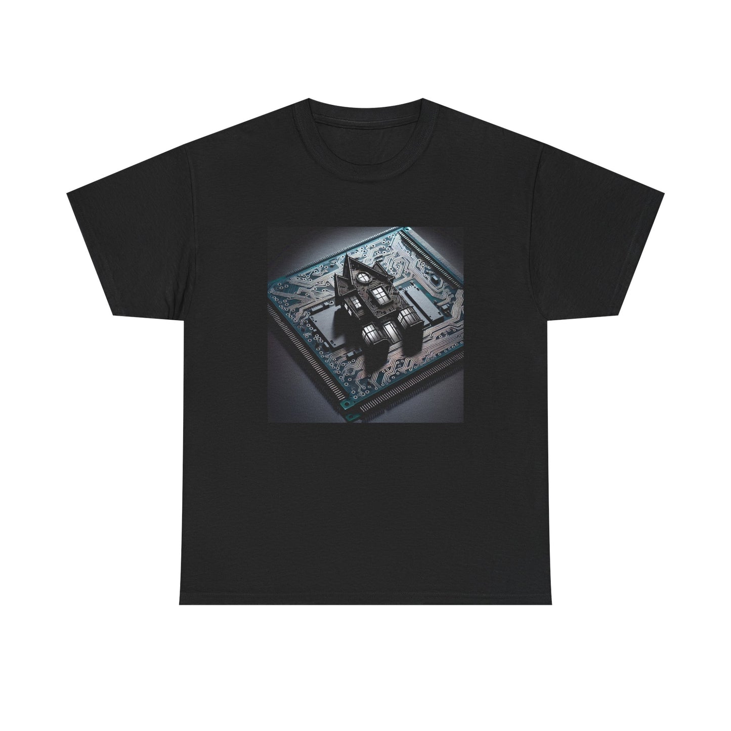Techno Haunt: Ghostly Circuits of the Night T-Shirt