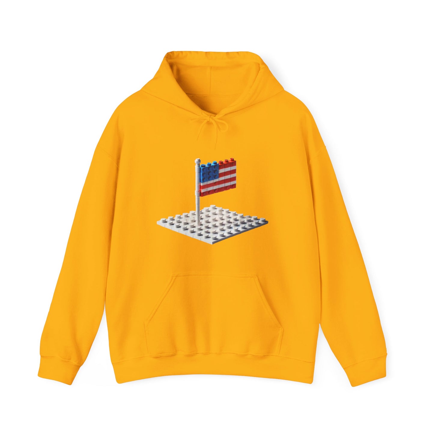 Lego July 4th design [Unisex Heavy Blend™ Hooded Sweatshirt]