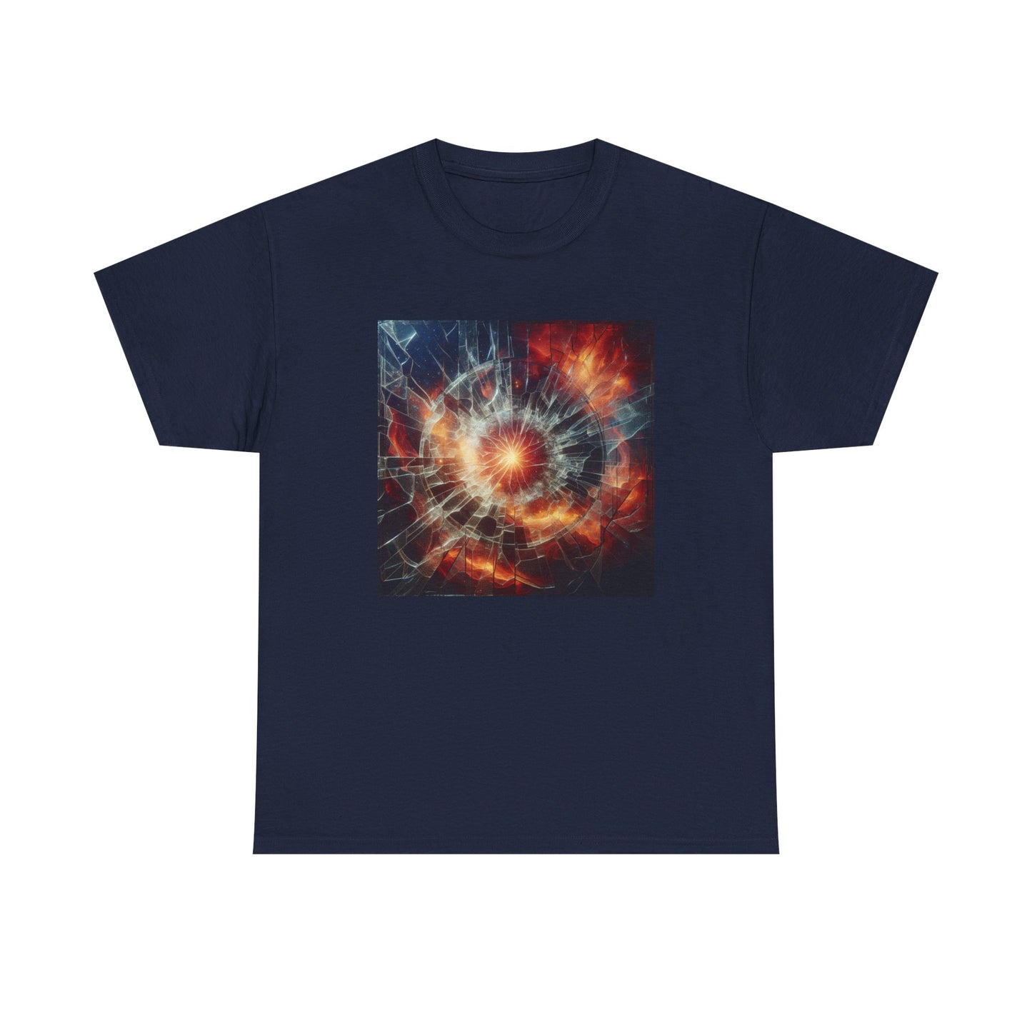 Shattered Radiance: Ignite the Fractured Glow T-Shirt