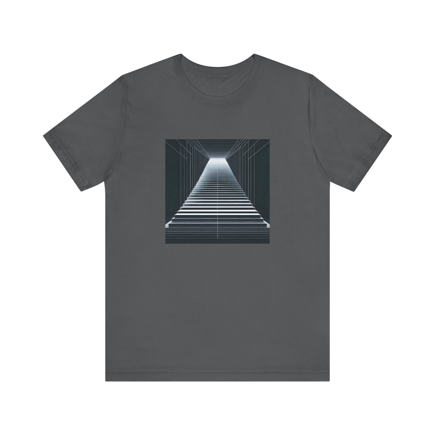 Steps into the Abyss: Vector Darkness Unveiled T-Shirt