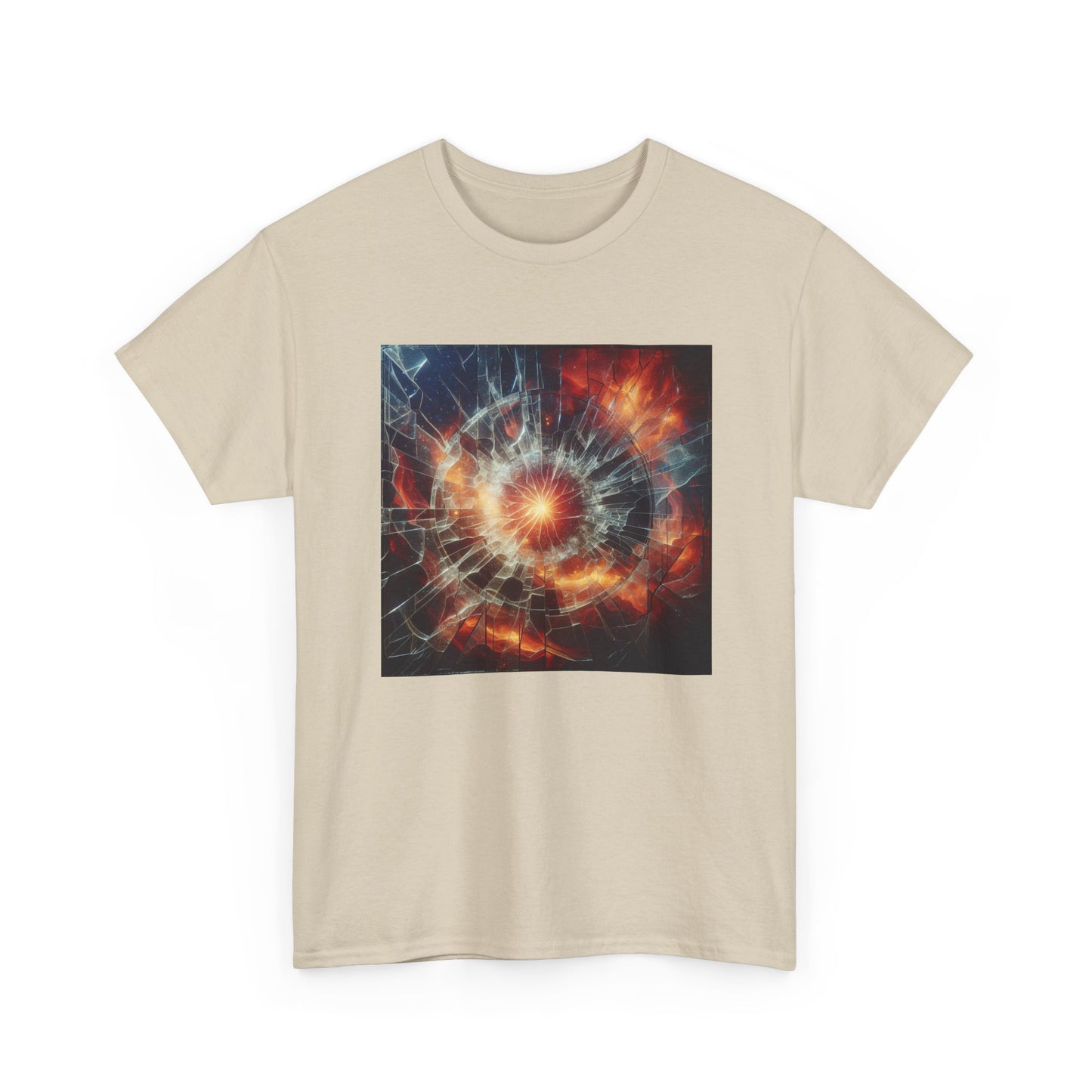 Shattered Radiance: Ignite the Fractured Glow T-Shirt