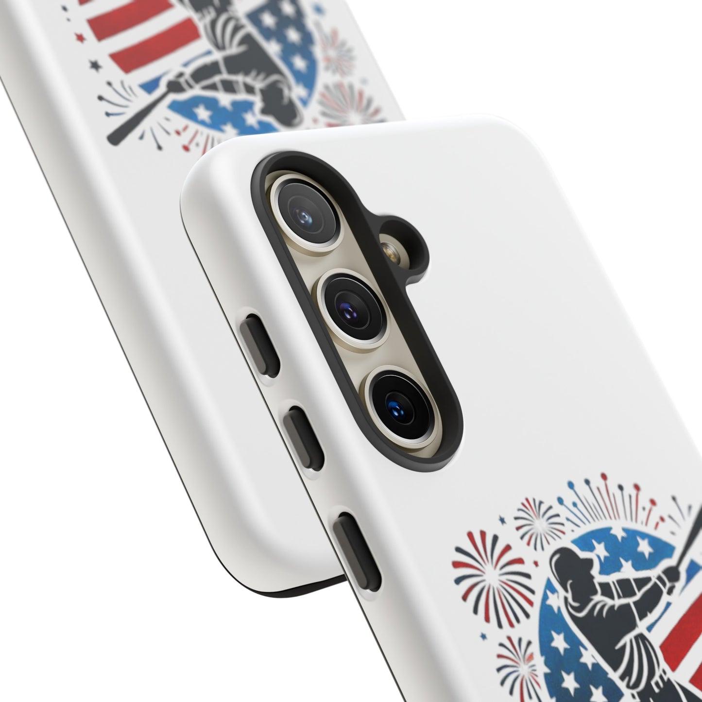 July 4th Baseball design Tough Cases