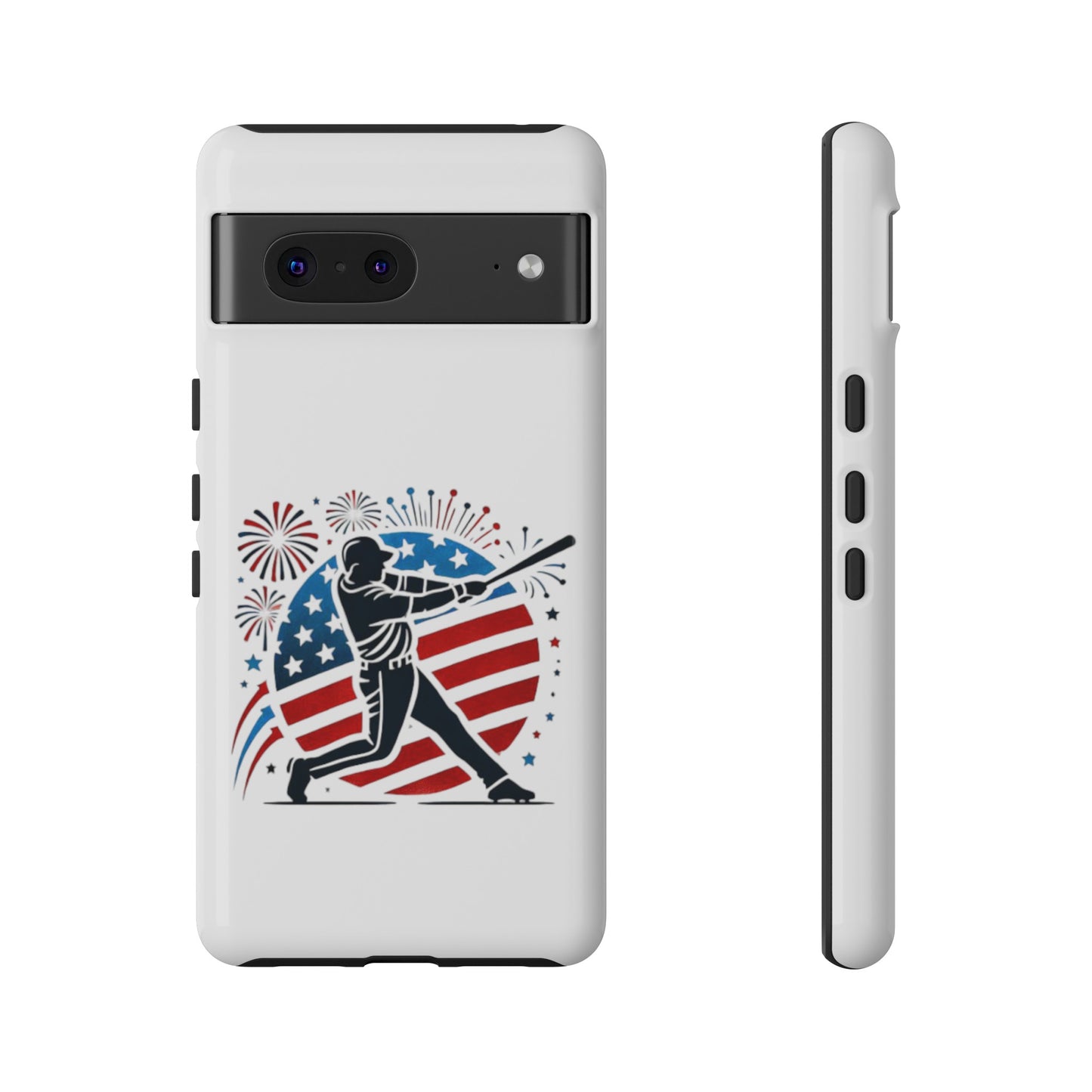 July 4th Baseball design Tough Cases