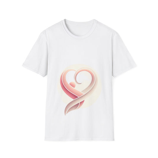 Artistic Heart Shape Design [Unisex Softstyle T-Shirt]