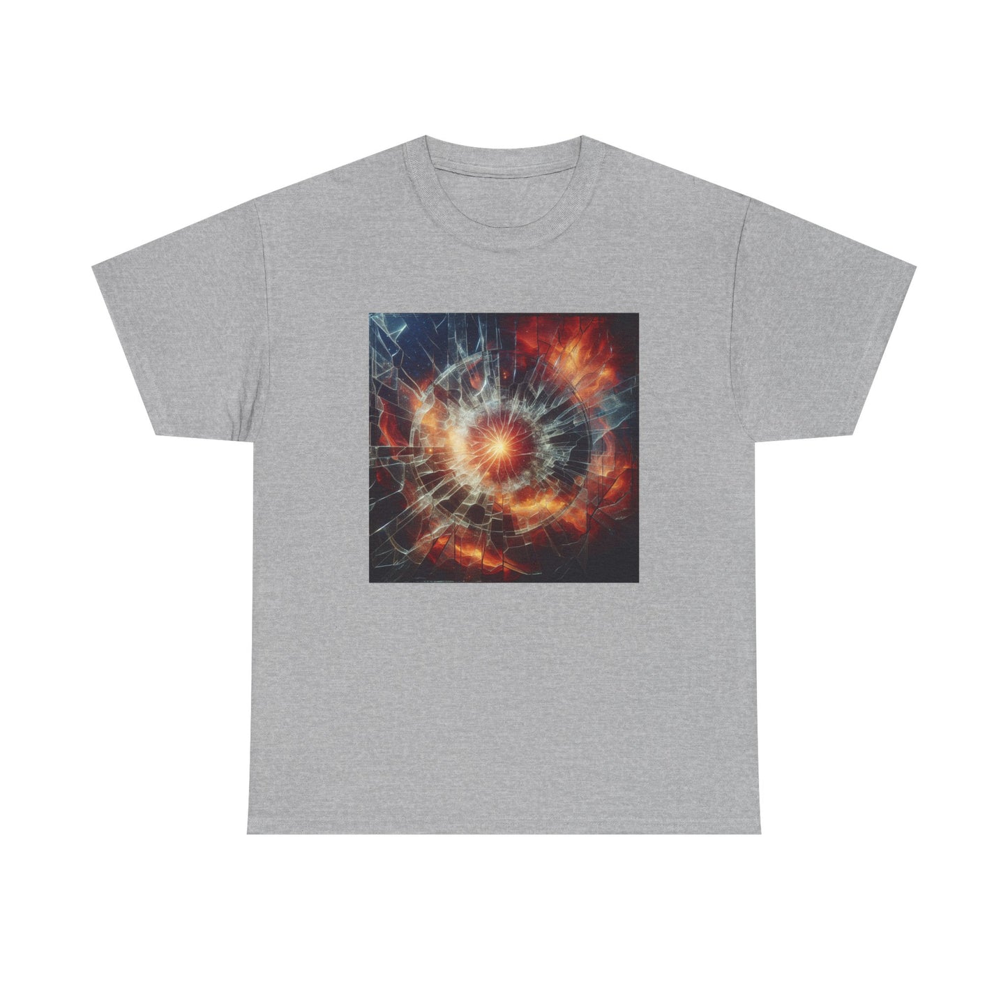Shattered Radiance: Ignite the Fractured Glow T-Shirt