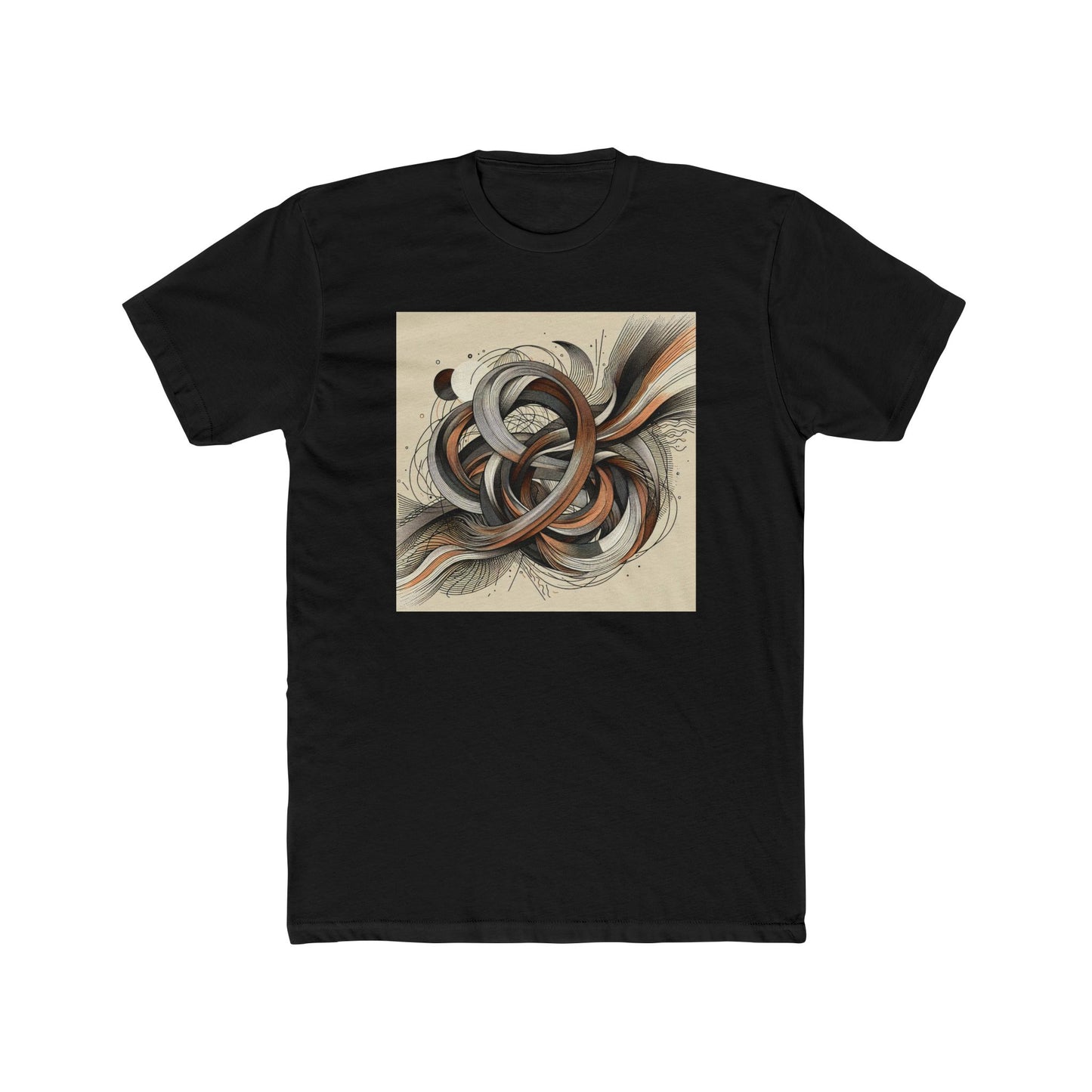 Flowing Lines: Art in Motion Tee T-Shirt