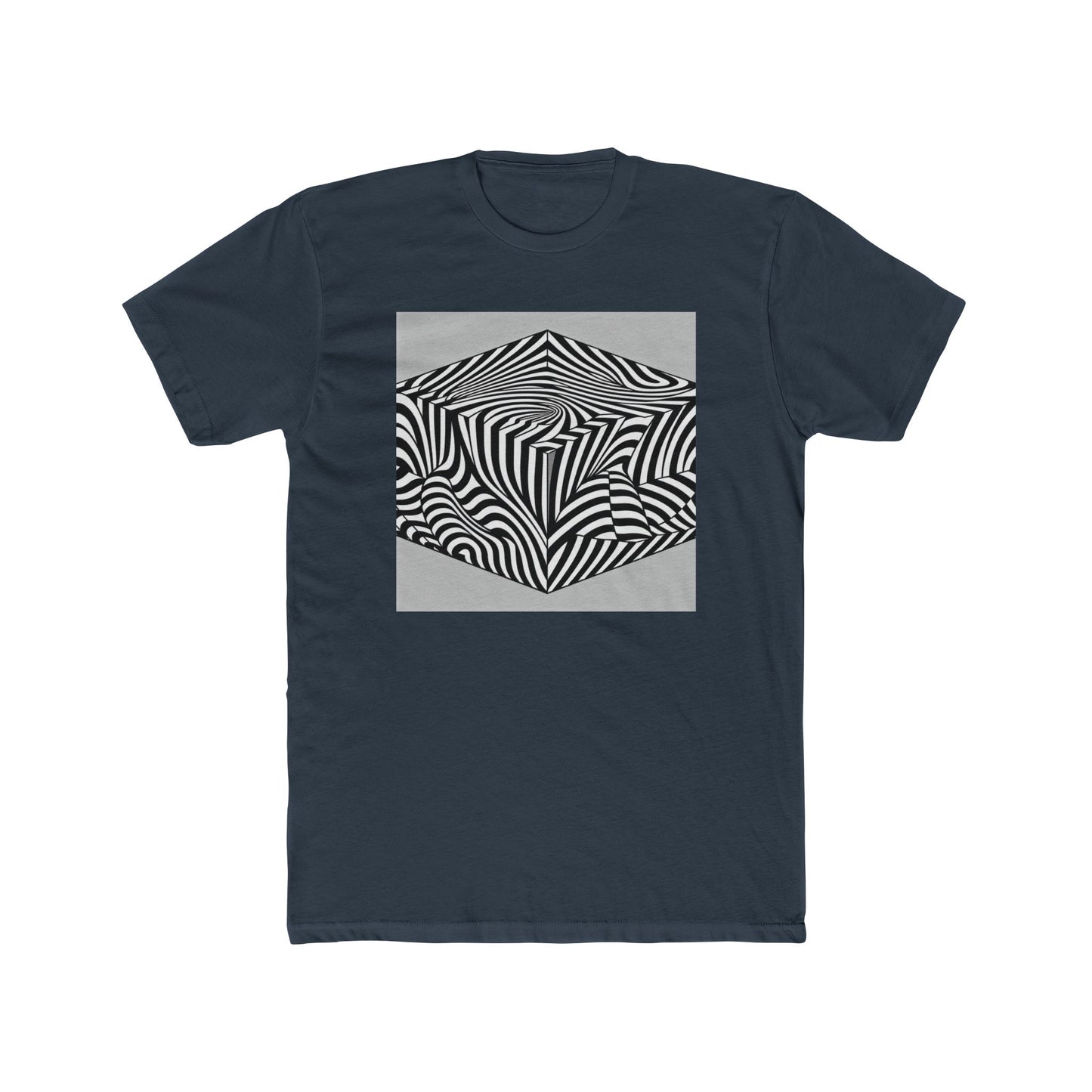 Mind-Bending Stripes: See Beyond the Lines T-Shirt