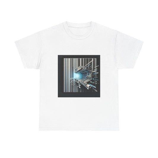 Decode the Future: Hidden Truth in Stripes T-Shirt