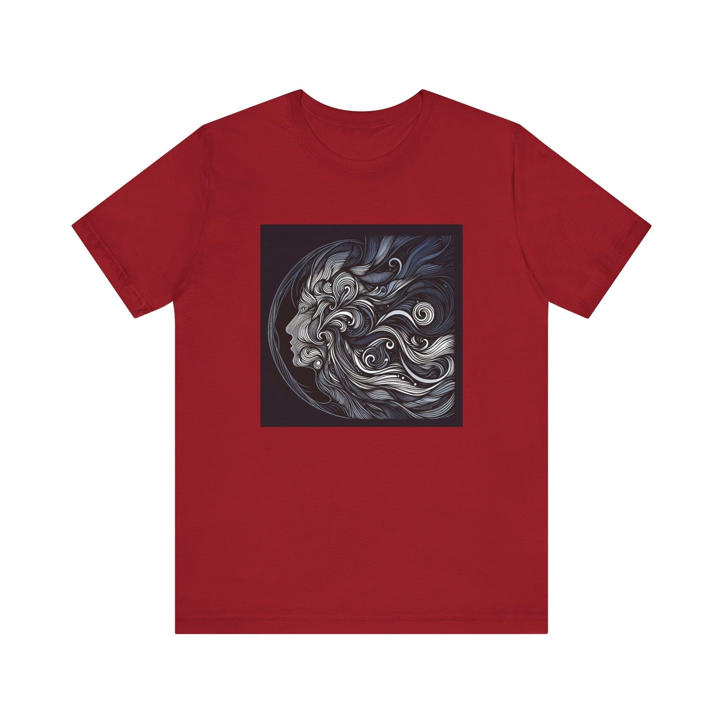 Flowing Lines: Wear Your Art in Motion T-Shirt