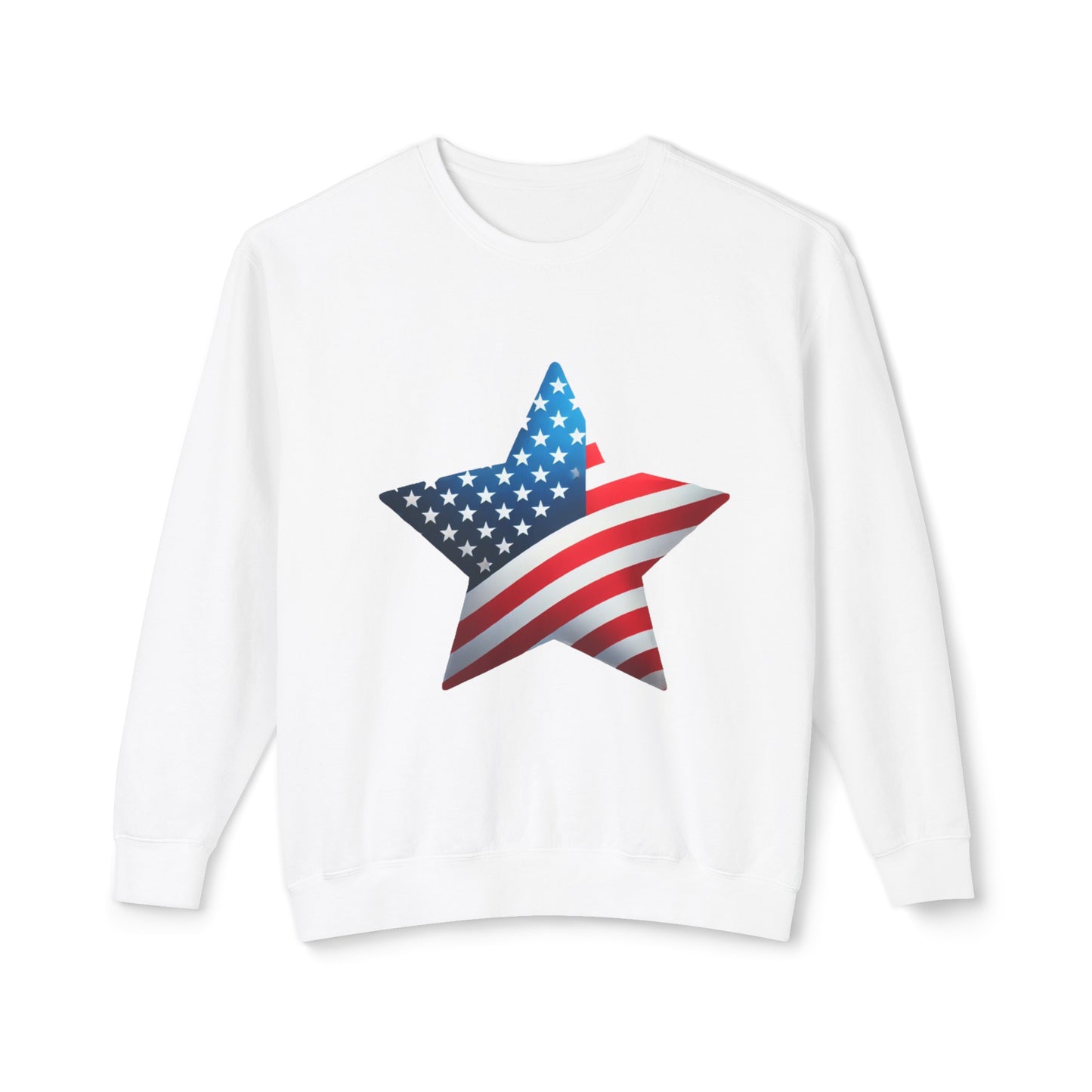 July 4th [Unisex Lightweight Crewneck Sweatshirt]
