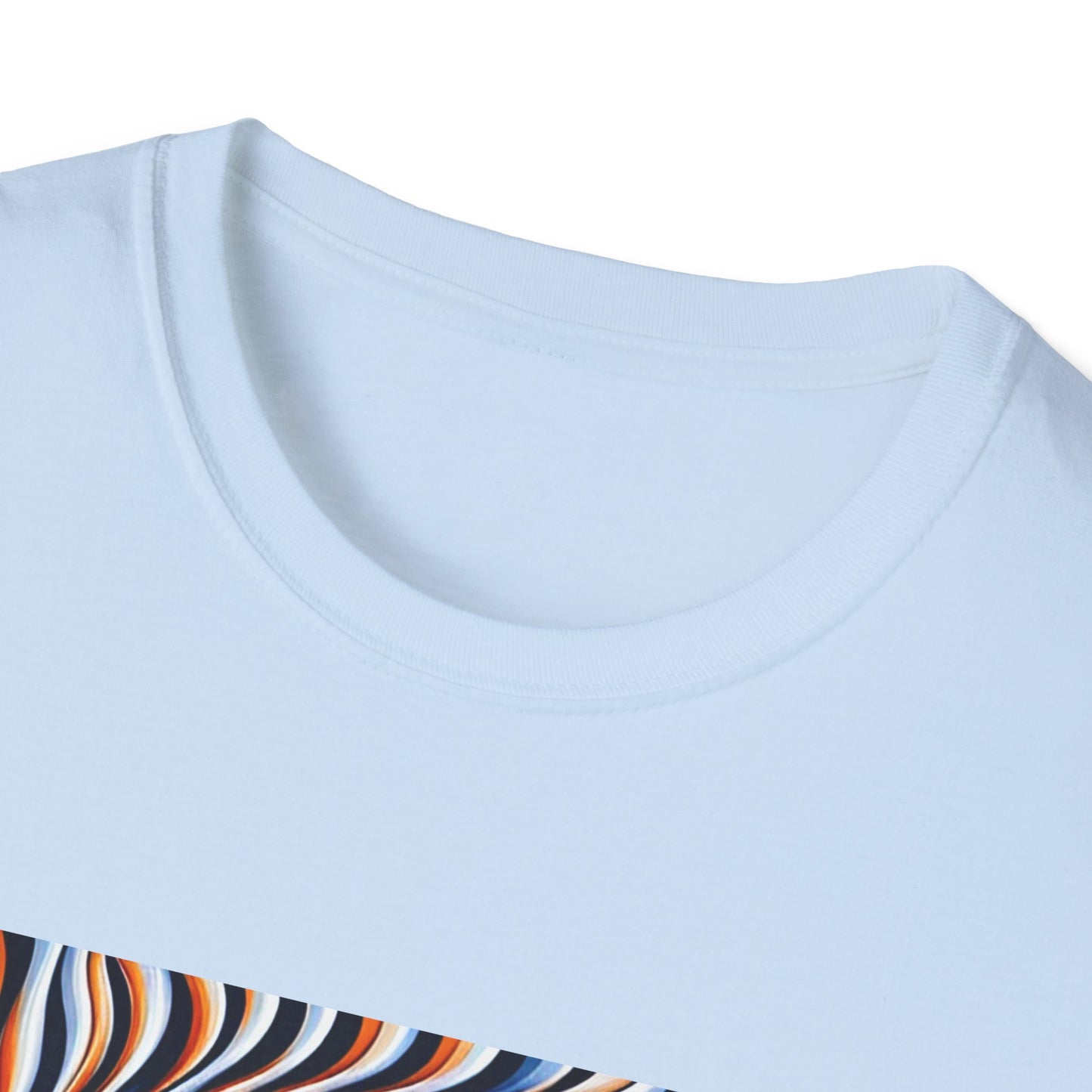 Sweet Swirl: Dive Into the Orange Illusion T-Shirt