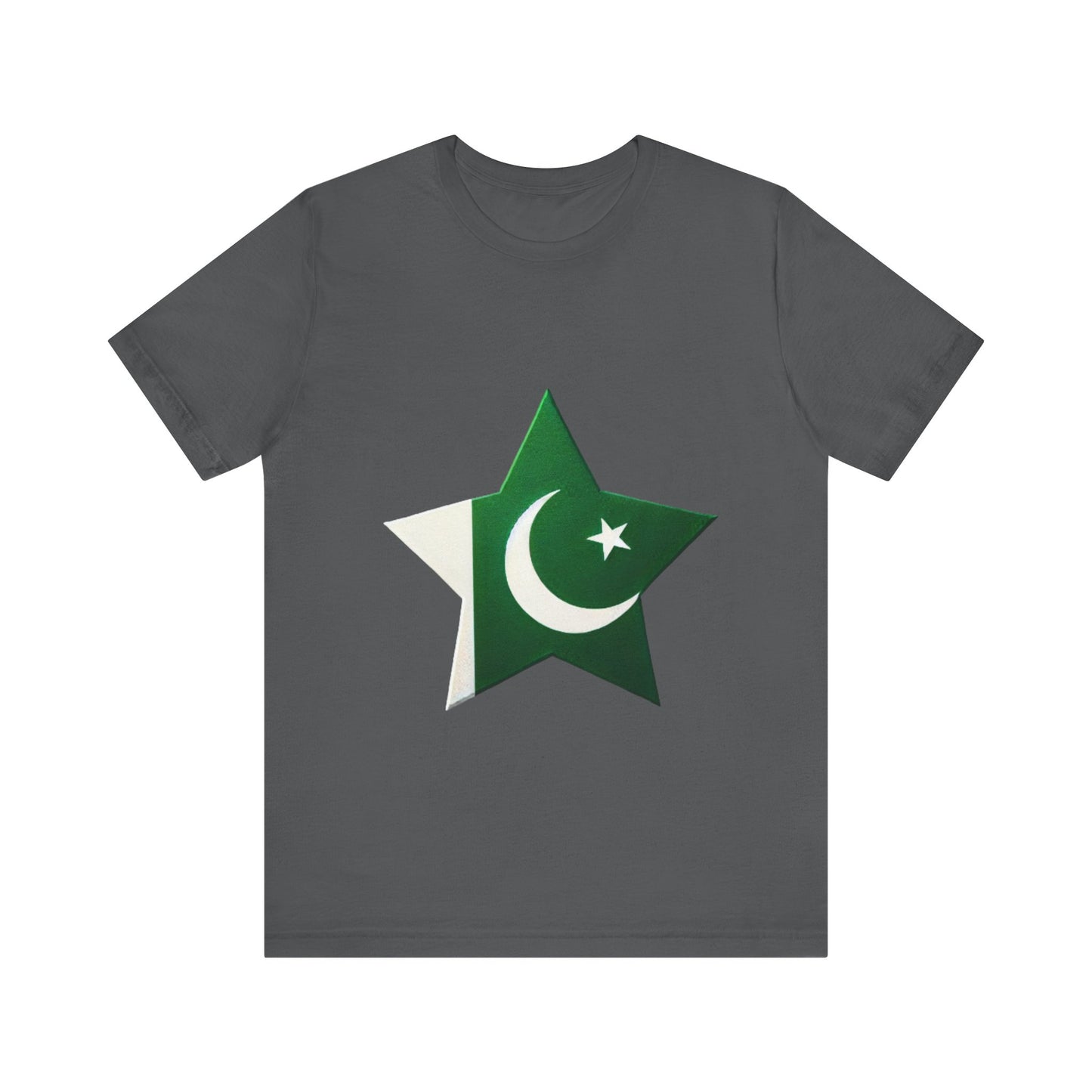 Pakistan flag design [Unisex Jersey Short Sleeve Tee]