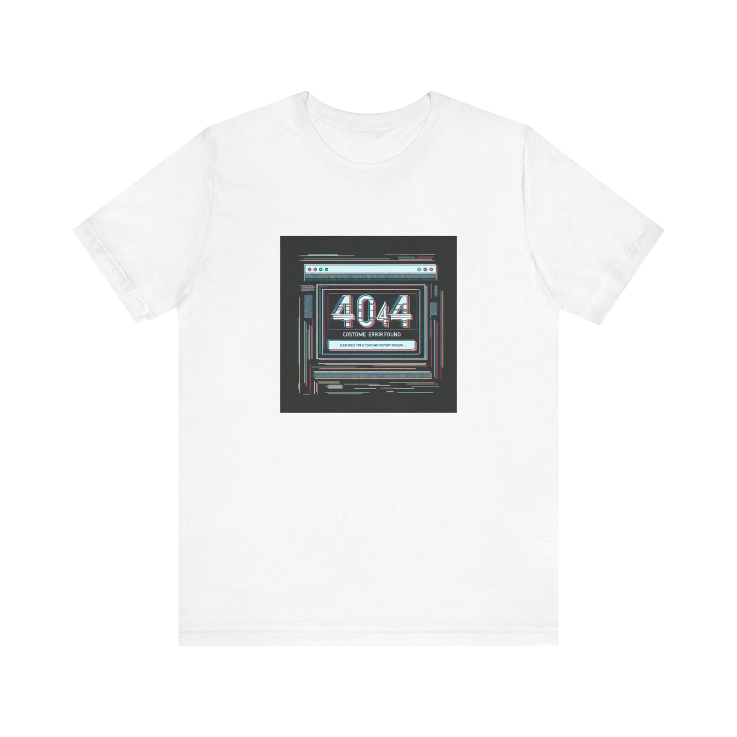 Tech Glitch Chic: 404 Costume Not Found T-Shirt