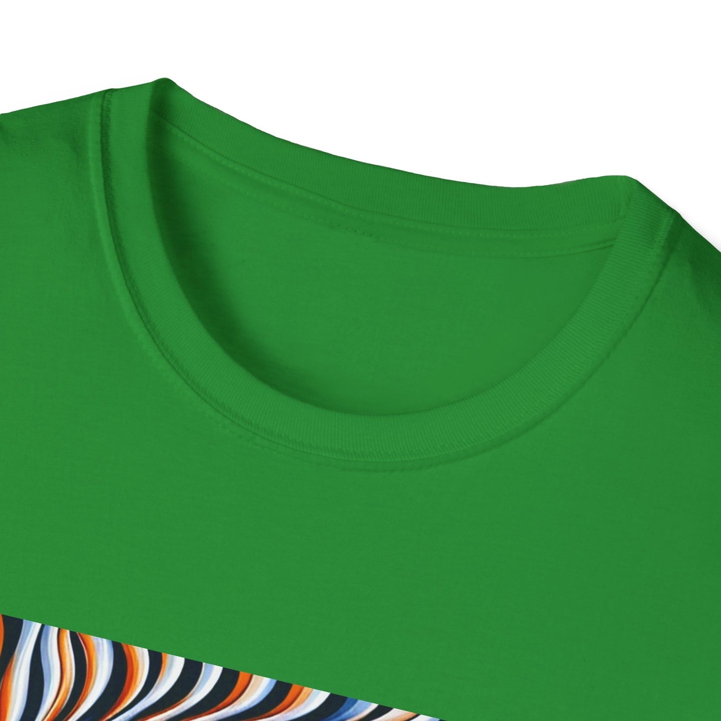 Sweet Swirl: Dive Into the Orange Illusion T-Shirt
