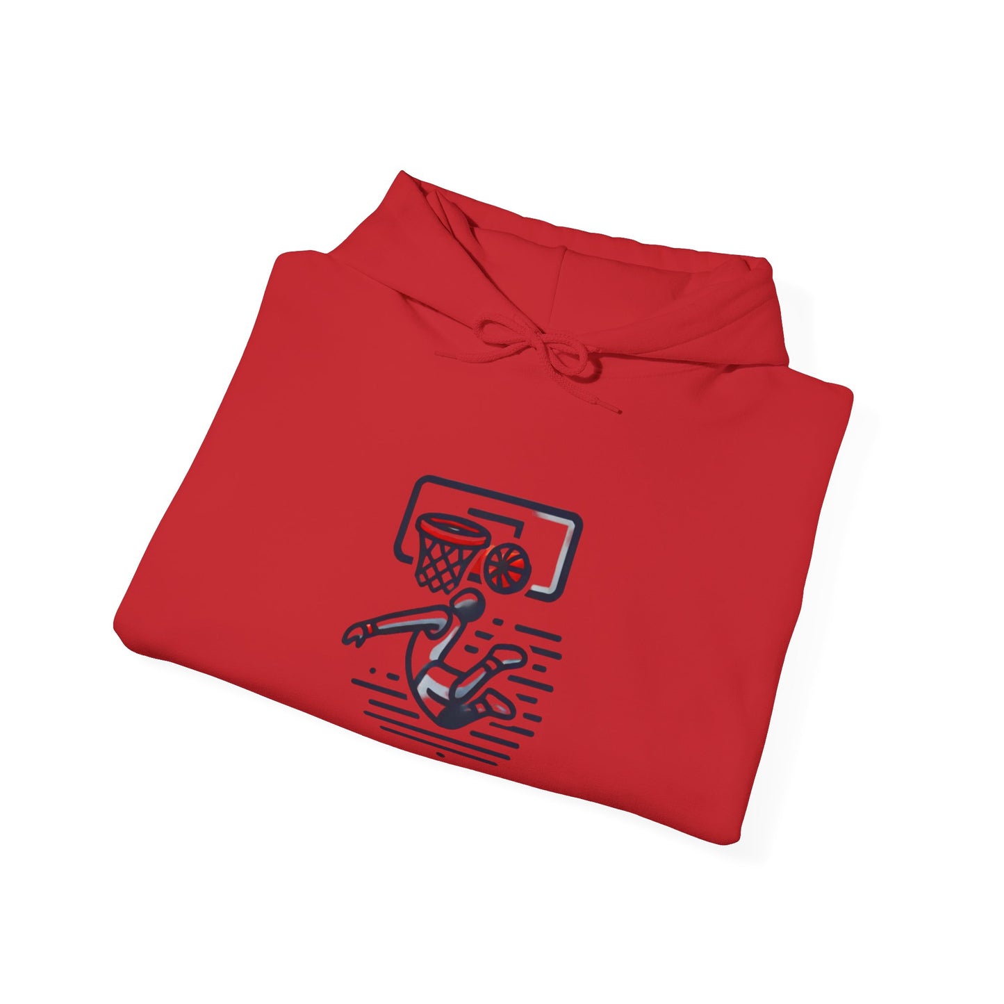 Basket Ball Design [Unisex Heavy Blend™ Hooded Sweatshirt]