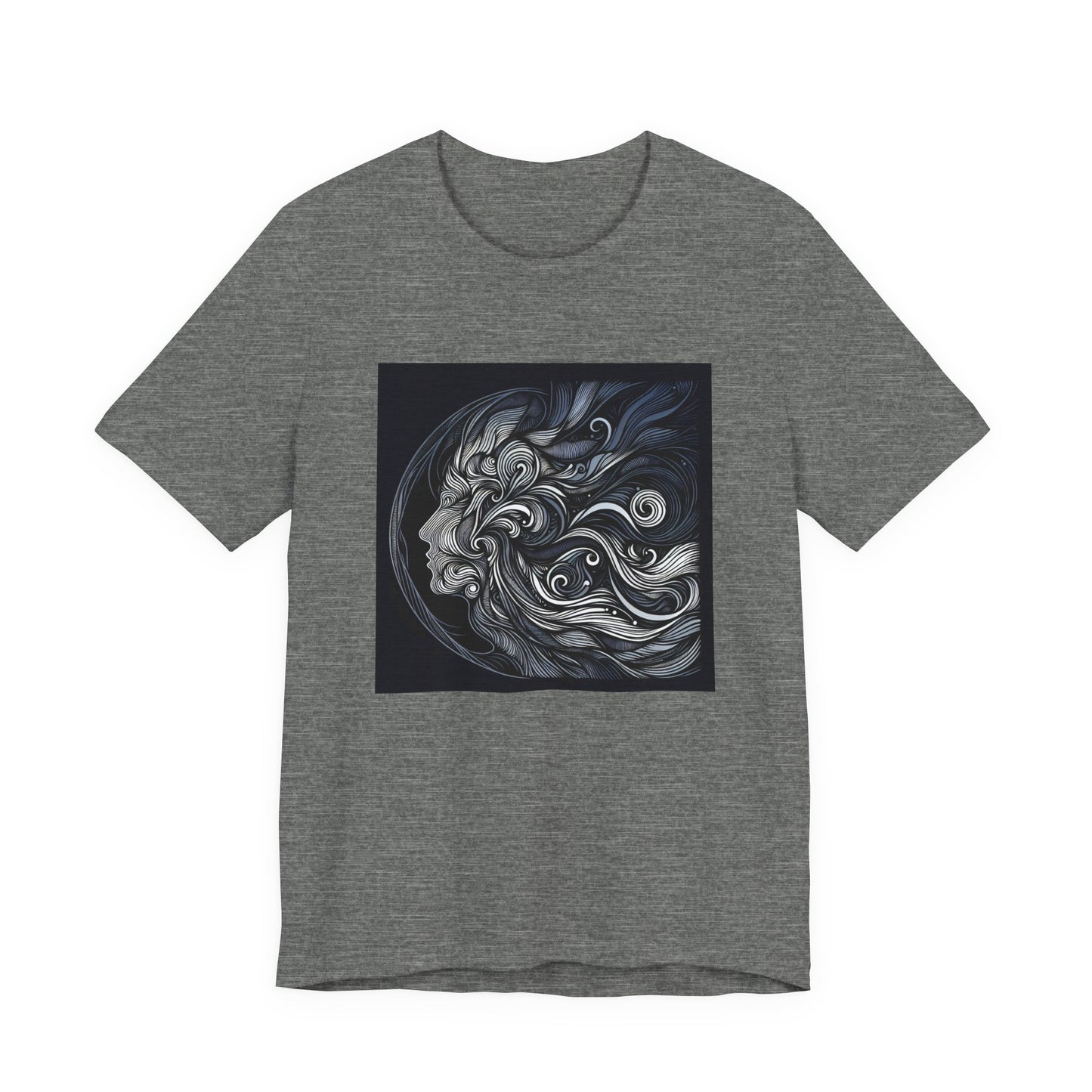 Flowing Lines: Wear Your Art in Motion T-Shirt