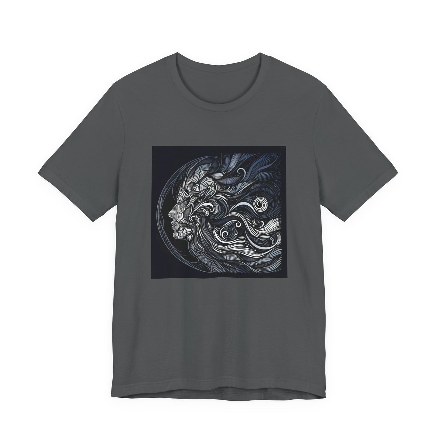 Flowing Lines: Wear Your Art in Motion T-Shirt