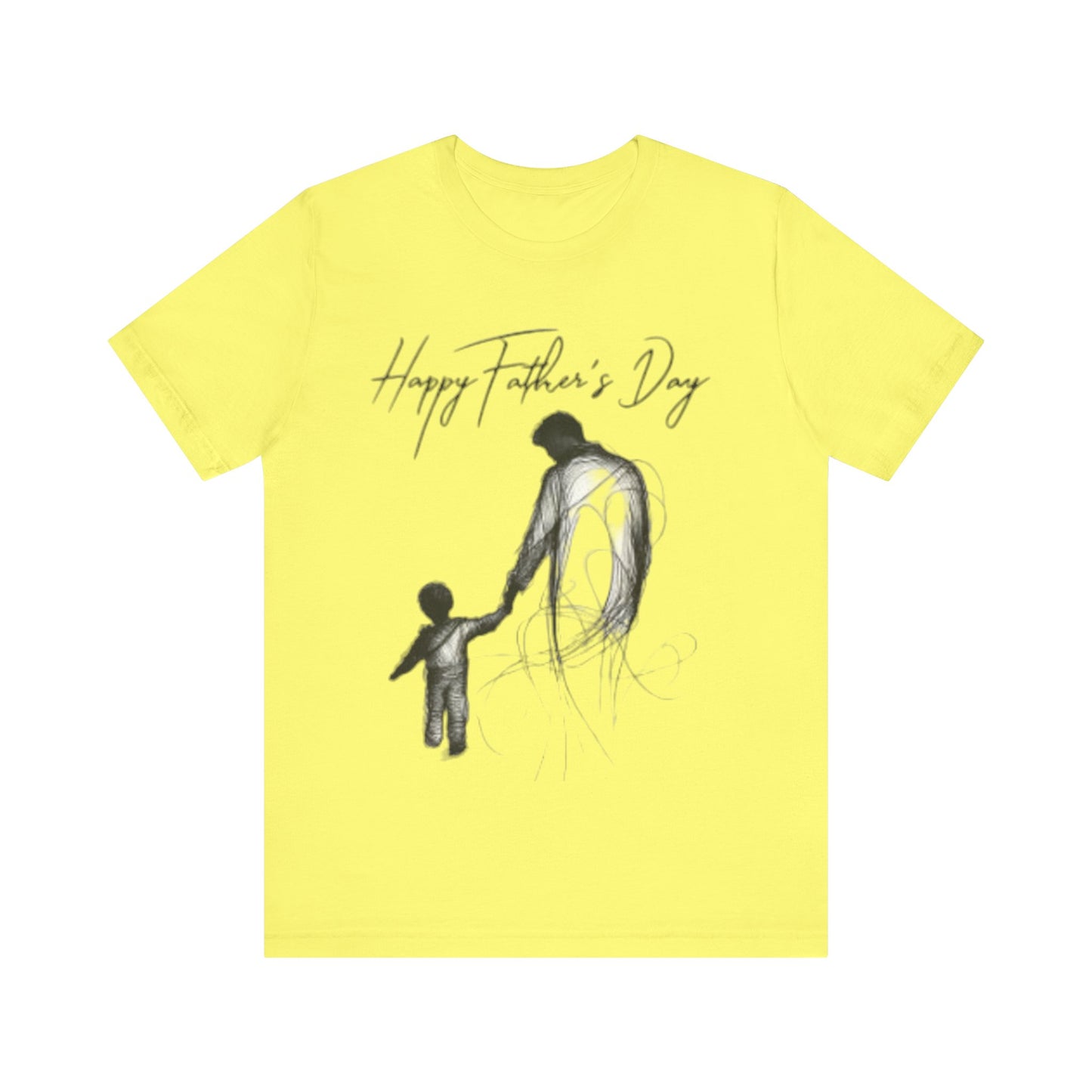 Father's Day Design [Unisex Jersey Short Sleeve Tee]