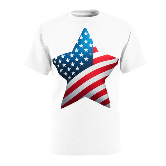 July 4th Design [Unisex Cut & Sew Tee (AOP)]