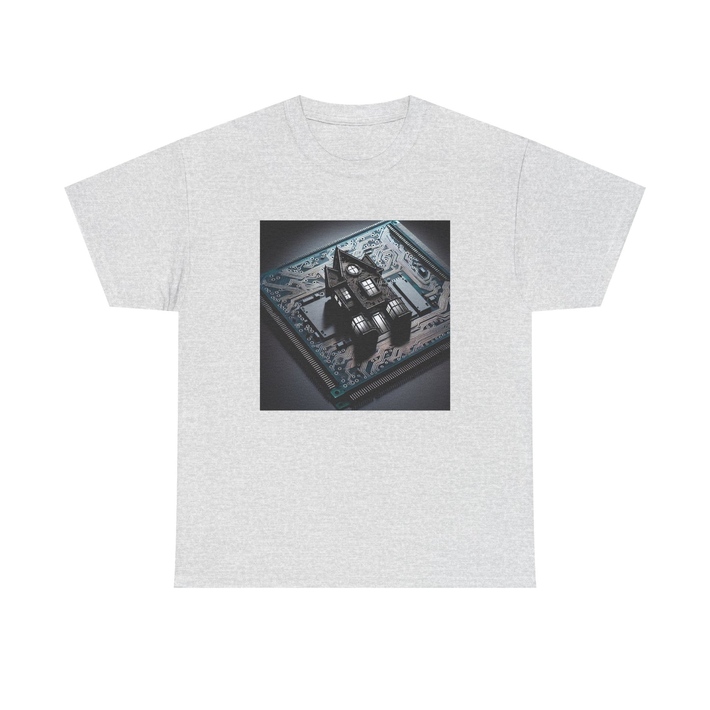 Techno Haunt: Ghostly Circuits of the Night T-Shirt