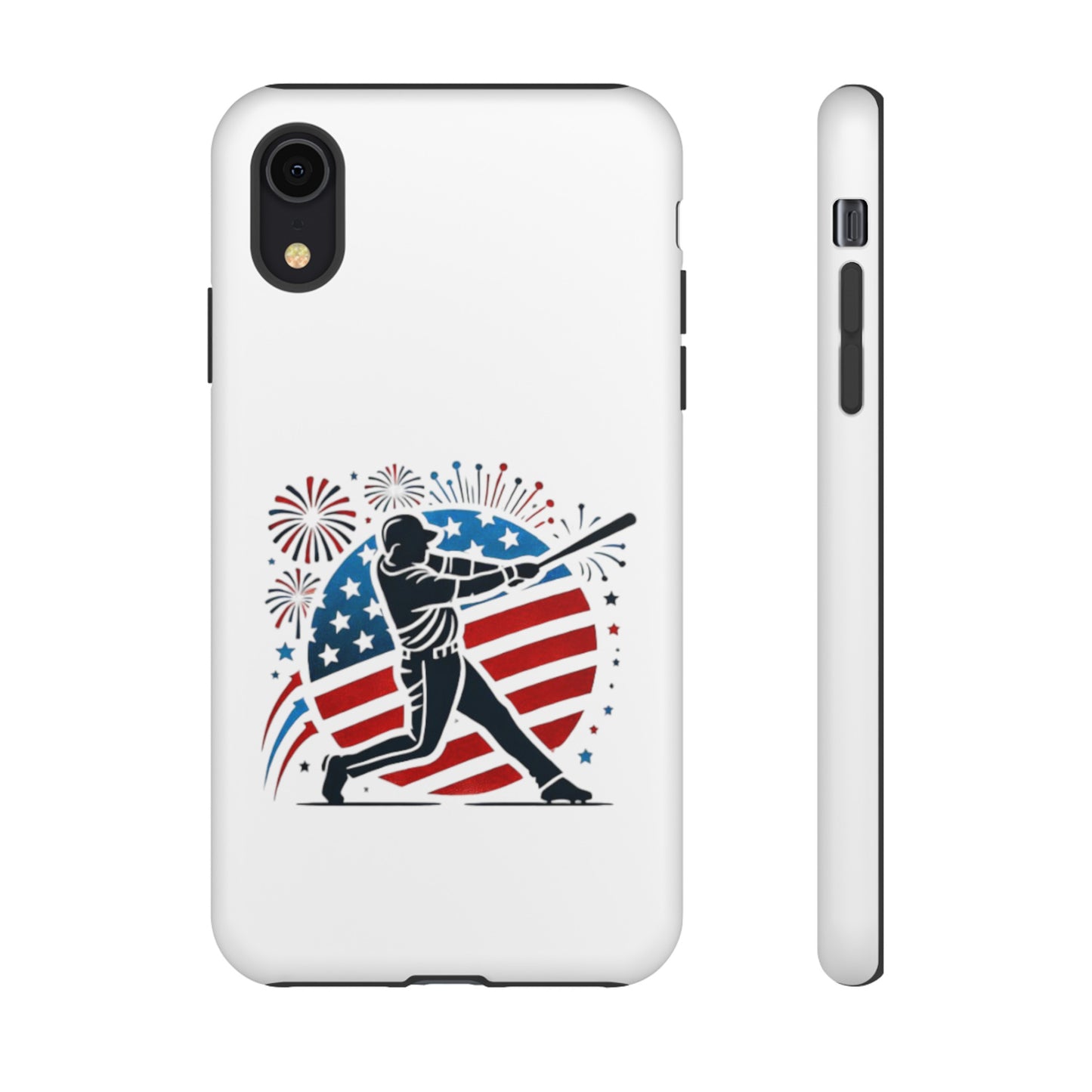 July 4th Baseball design Tough Cases