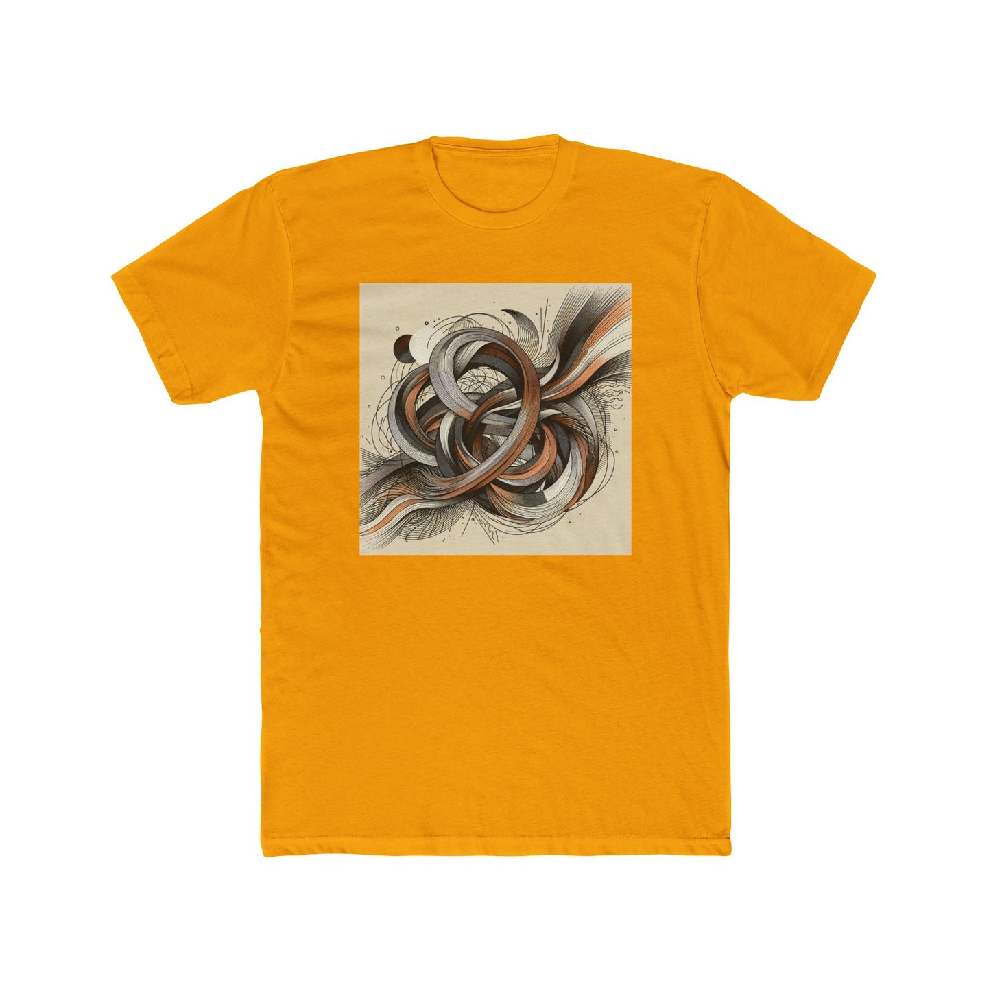 Flowing Lines: Art in Motion Tee T-Shirt