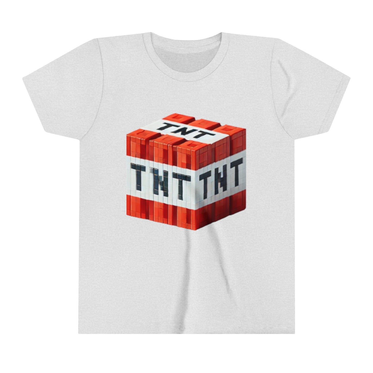 Minecraft TNT Design[Youth Short Sleeve Tee]