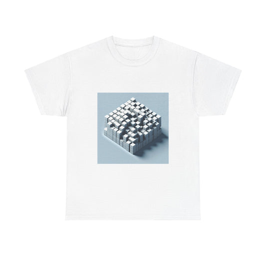 Cube Illusions: Wearable 3D Art in Motion T-Shirt