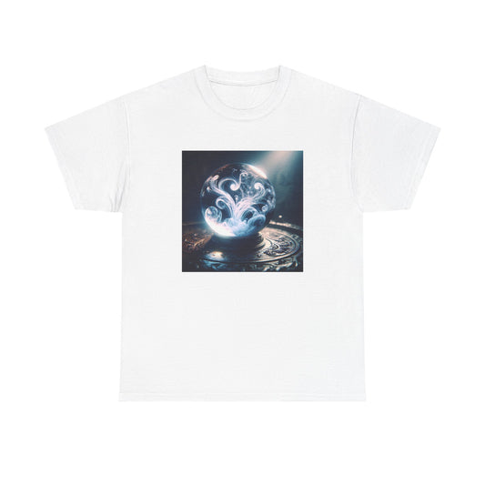 Enchanted Visions: Mystical Crystal Ball Glow T-Shirt