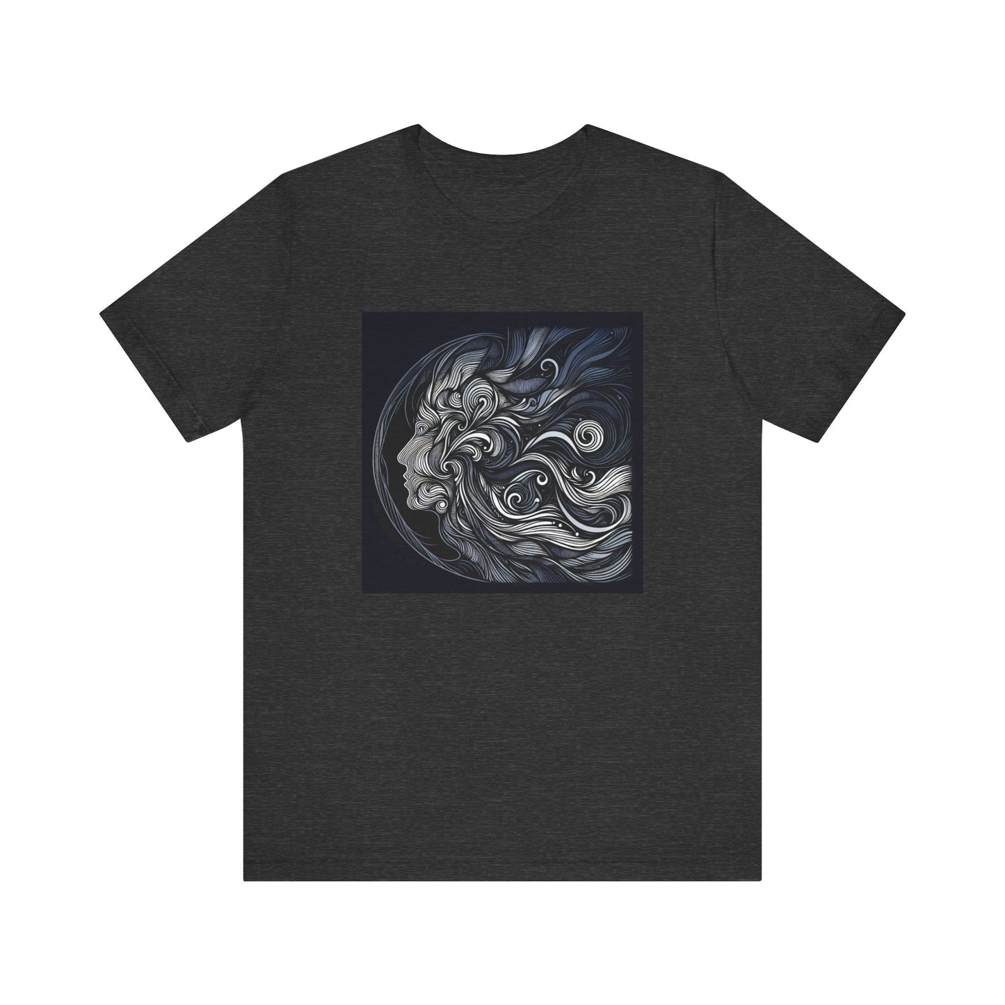 Flowing Lines: Wear Your Art in Motion T-Shirt