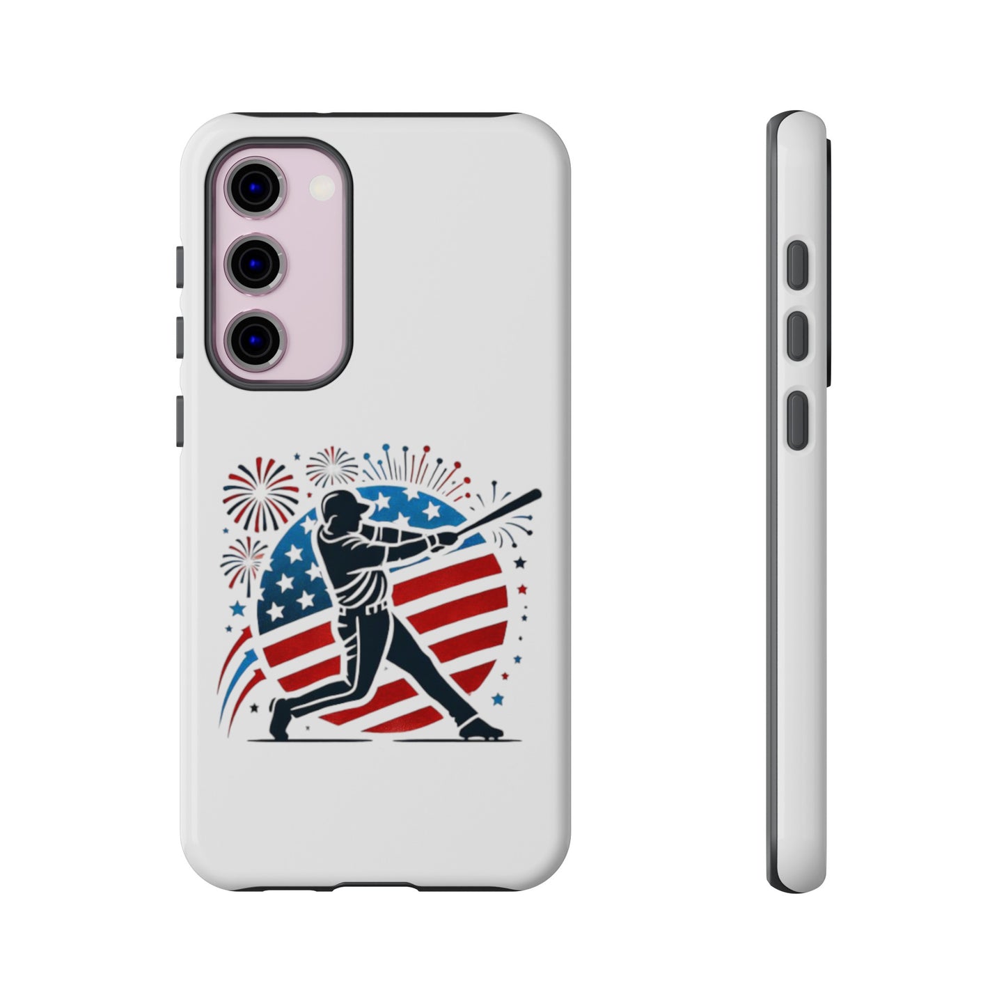 July 4th Baseball design Tough Cases