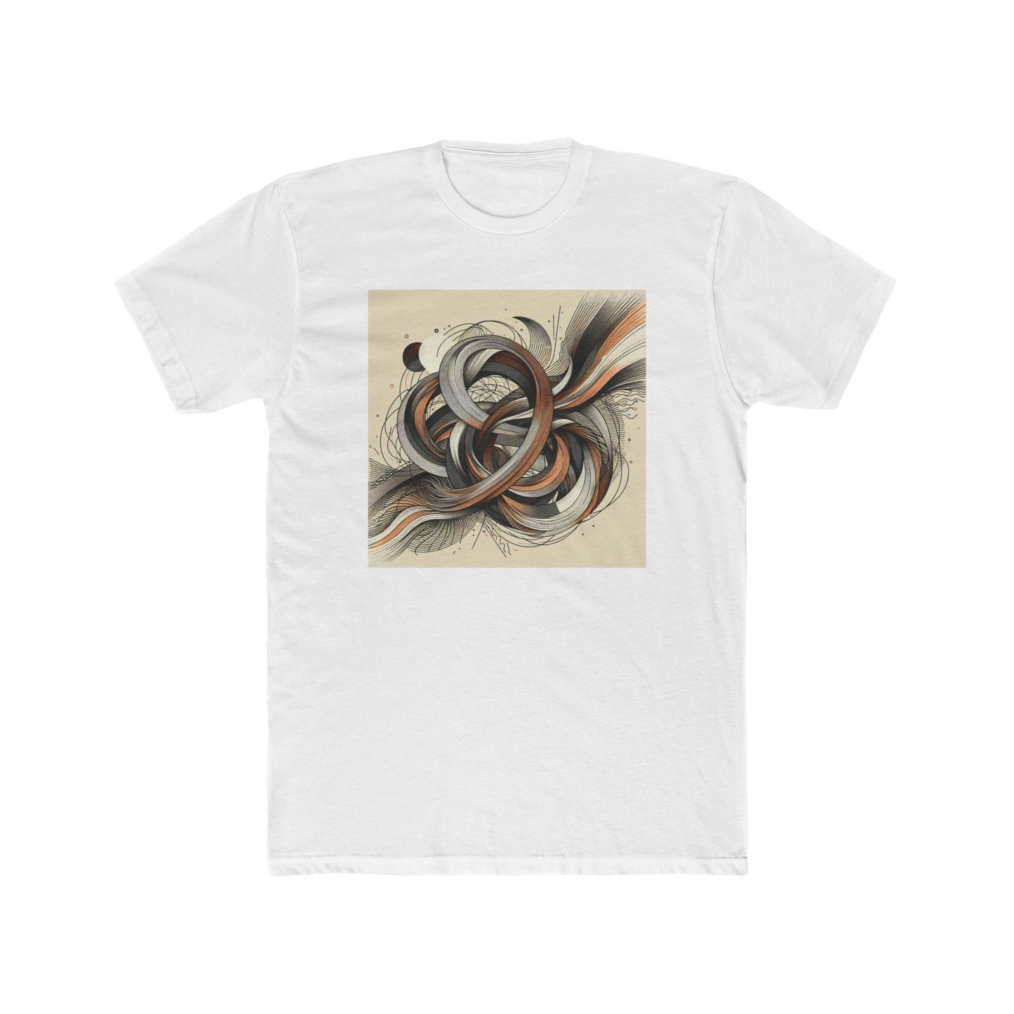 Flowing Lines: Art in Motion Tee T-Shirt