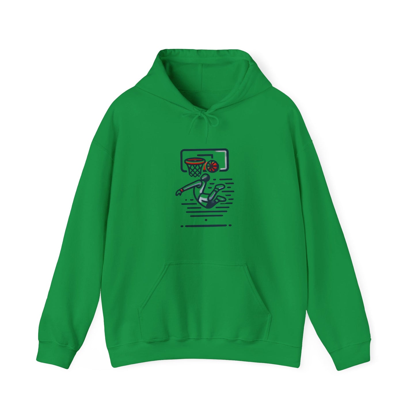 Basket Ball Design [Unisex Heavy Blend™ Hooded Sweatshirt]